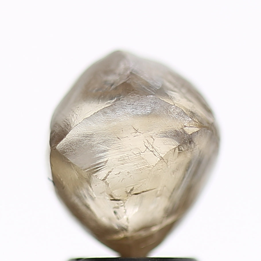 4.26 Carat Natural Fancy Champagne Brown Rough Diamond 9 MM
