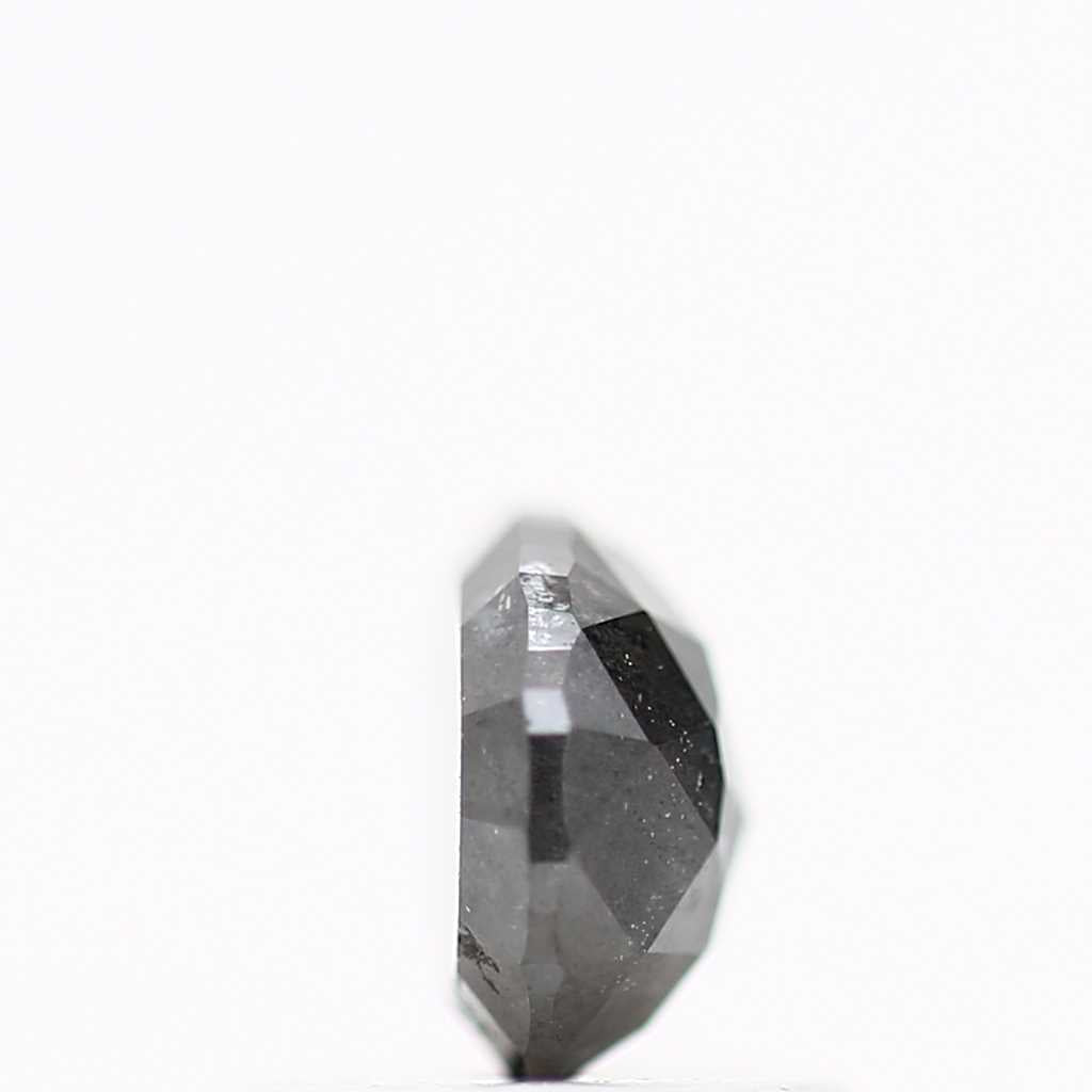 0.87 Carat Fancy Gray Natural Diamond For Pear Diamond Solitaire Ring