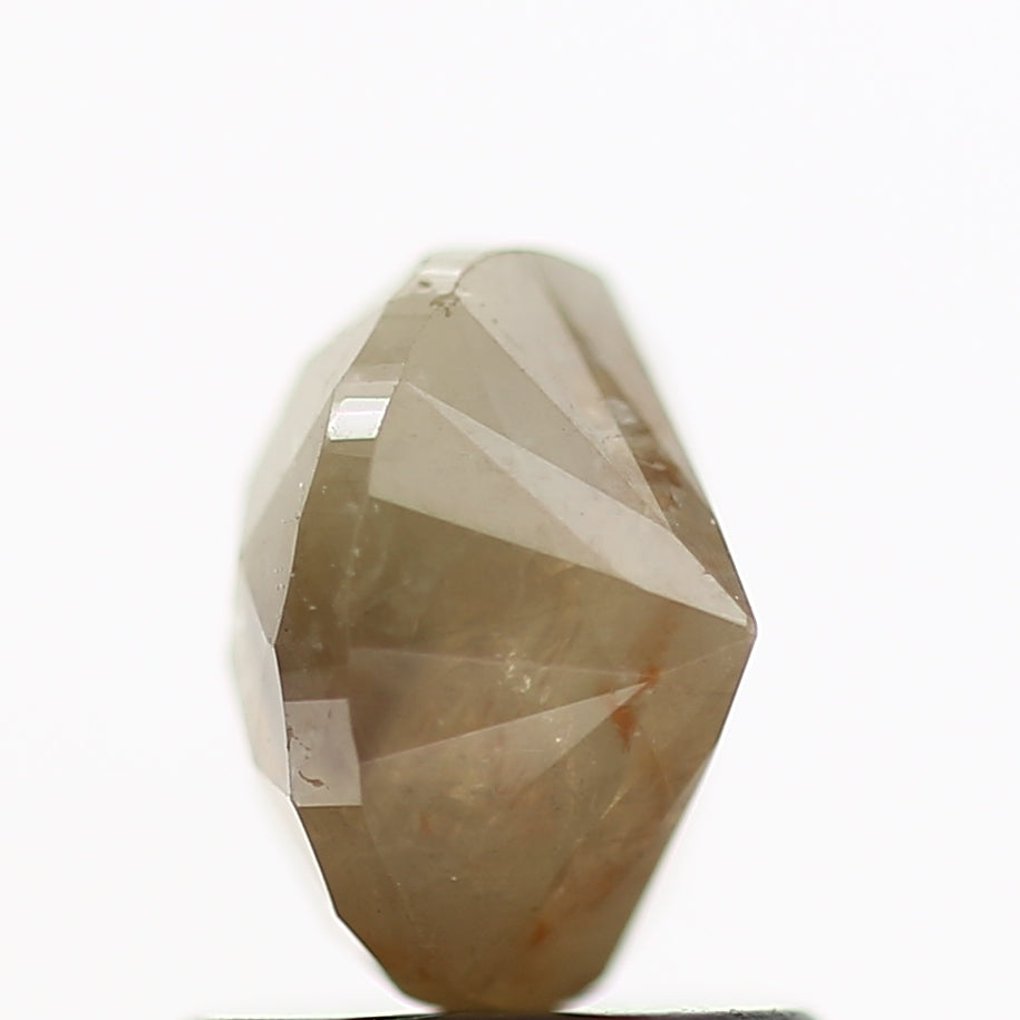 1.25 Carat Oval Salt and Pepper Diamond 6.7 MM