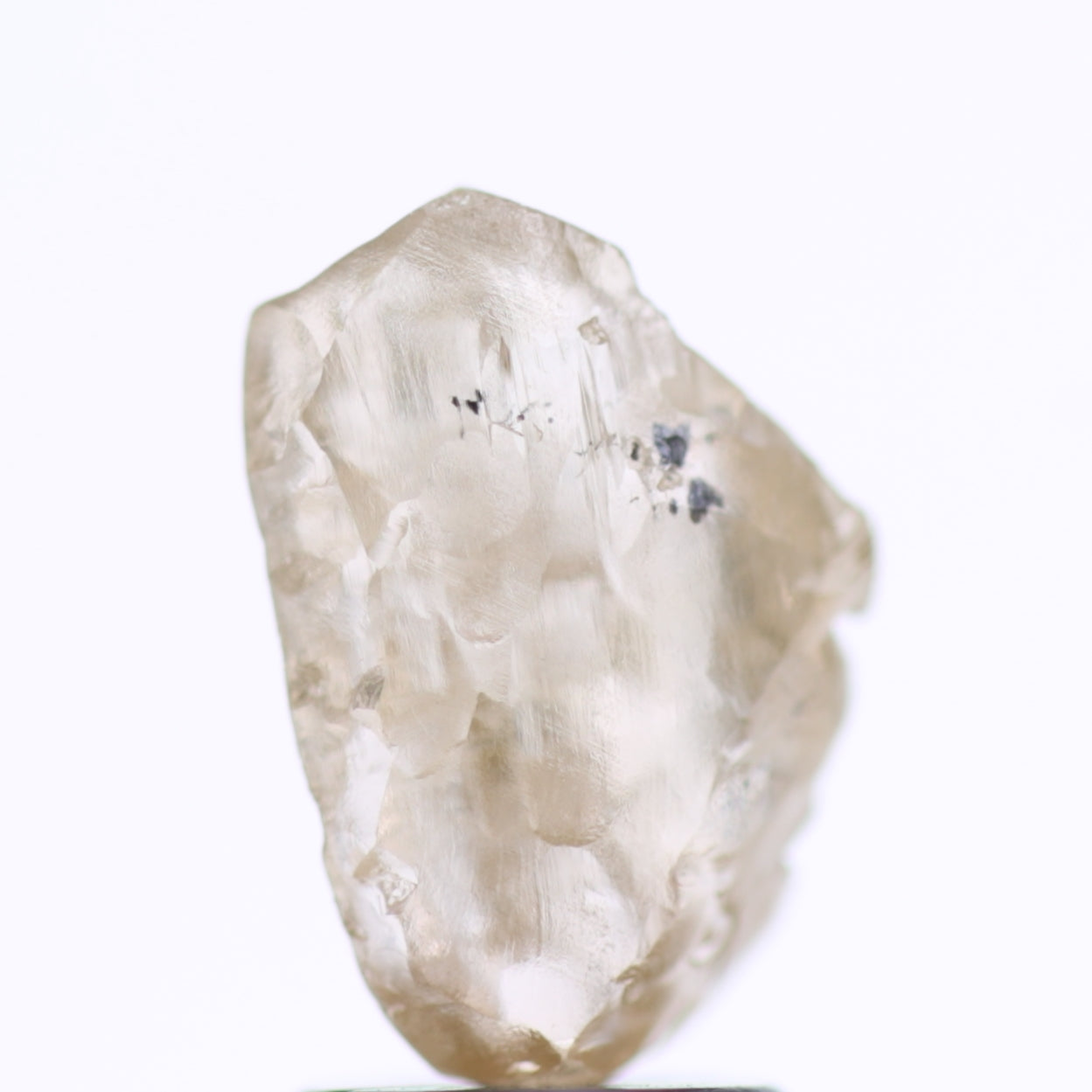 2.13 Carat Natural Fancy Brown Uncut Raw Diamond 10.21 MM