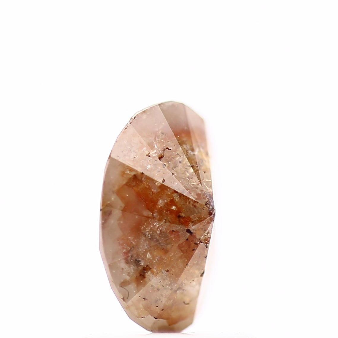 0.80 Carat Natural Oval Salt and Pepper Diamond 7.49 MM