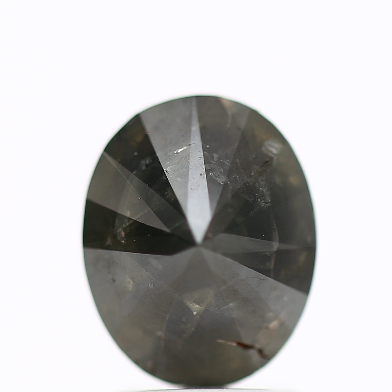 Natural Diamond For 2.37 Carat Oval Diamond Ring 8.92 MM