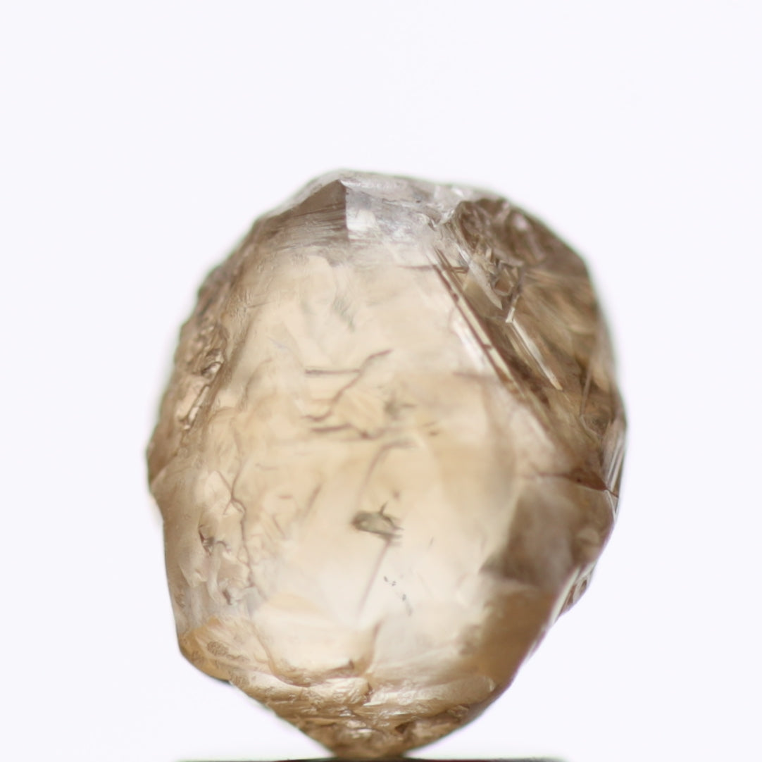 2.52 Carat Fancy Brown Natural Rough Diamonds 8.18 MM