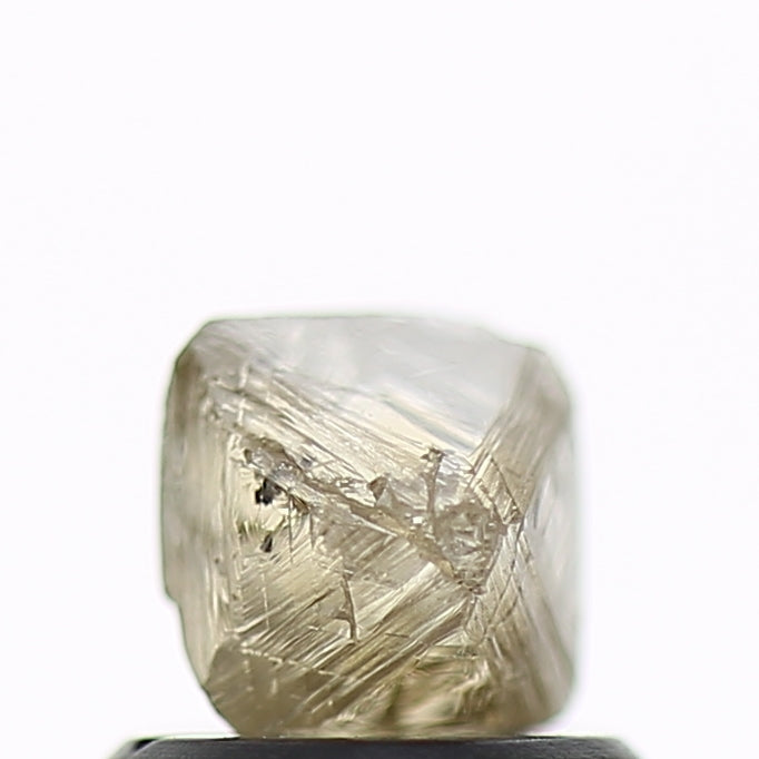 0.98 Carat Natural Octahedron Brown Uncut Loose Diamond 4.7 MM