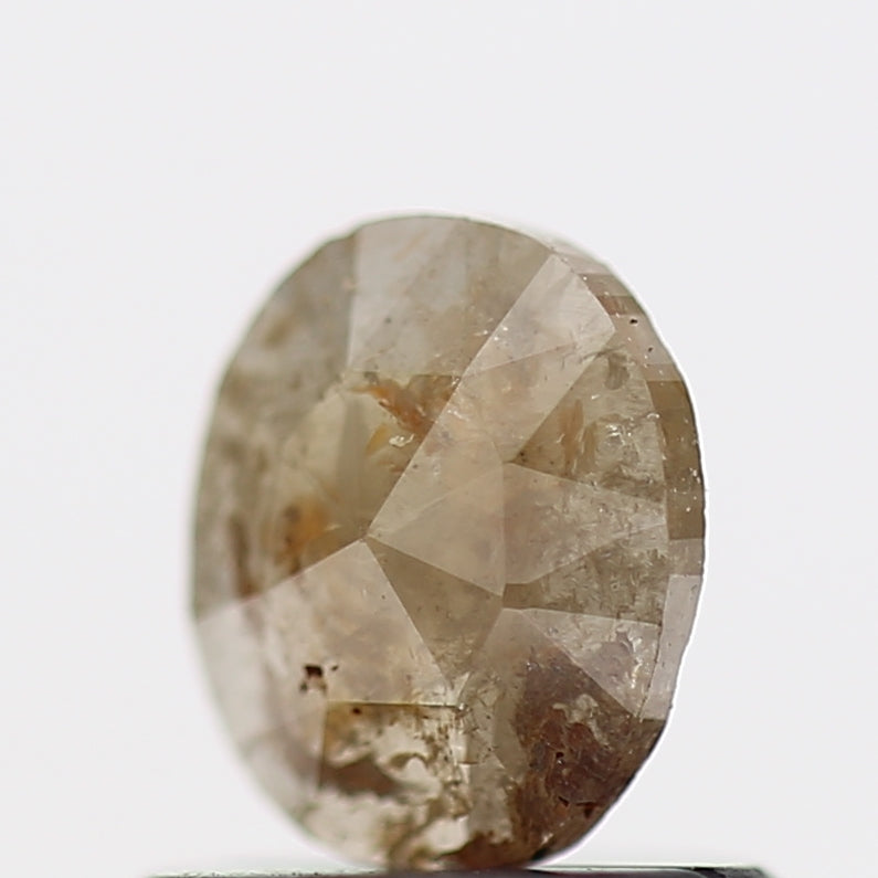 0.41 Carat Oval Cut Natural Brown Loose Diamond 5.7 MM