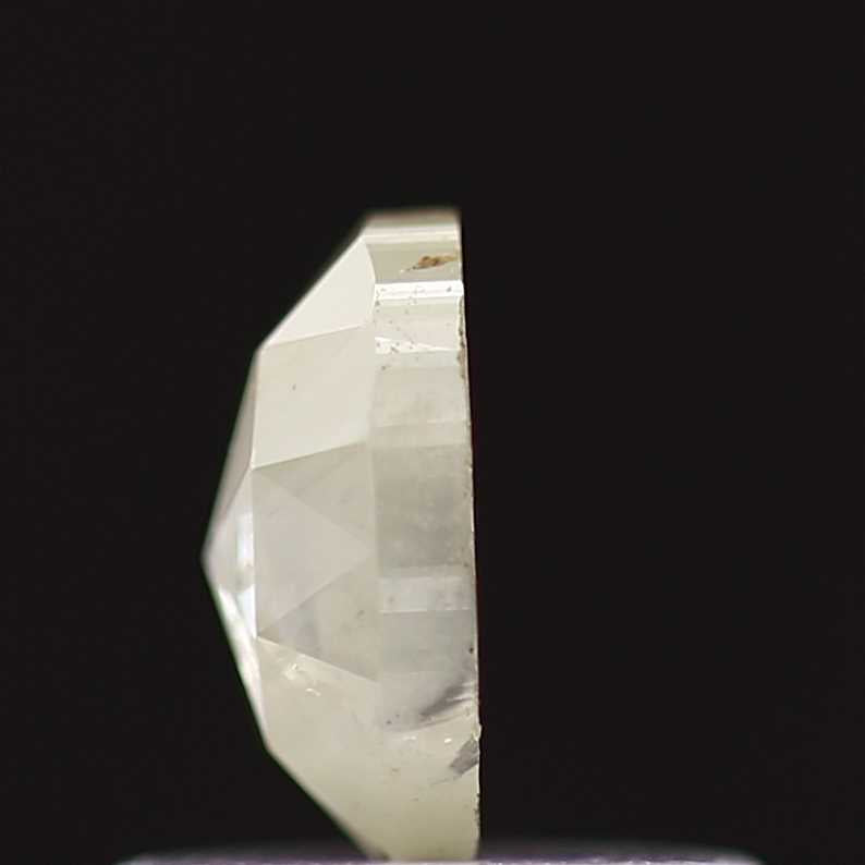 0.45 Carat Oval Rose Cut Diamond For Wedding Band 5.65 MM