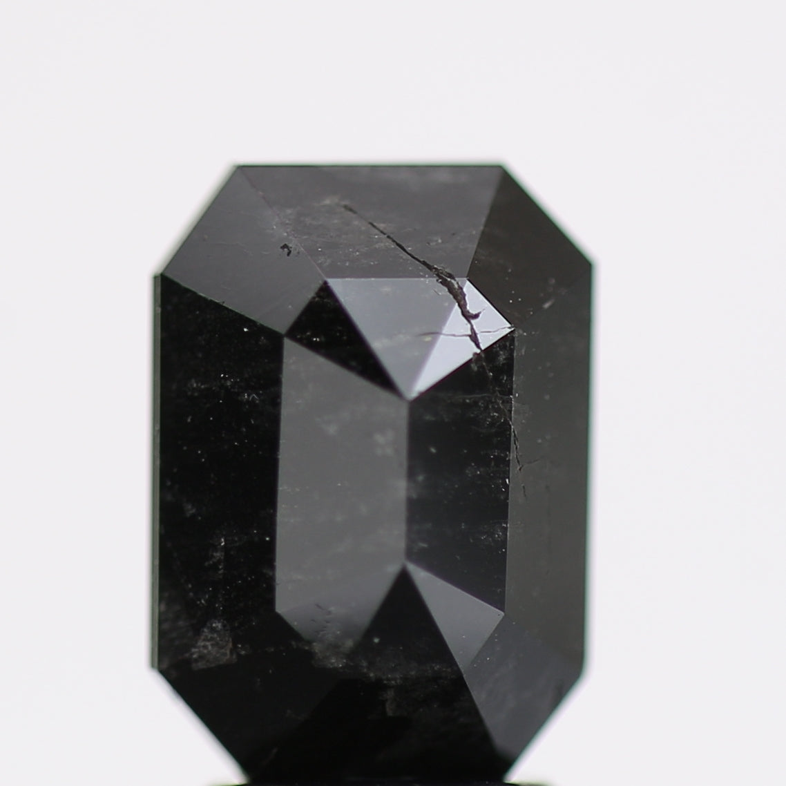 3.01 Carat Fancy Black Emerald Diamond GIA Certified