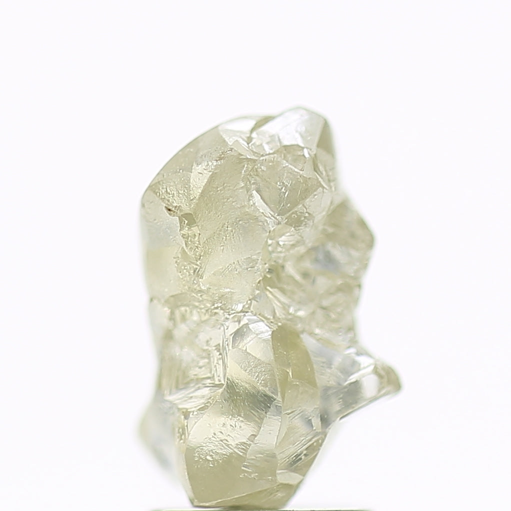 2.77 Carat Natural Clear Crystal Rough Diamond 10.10 MM