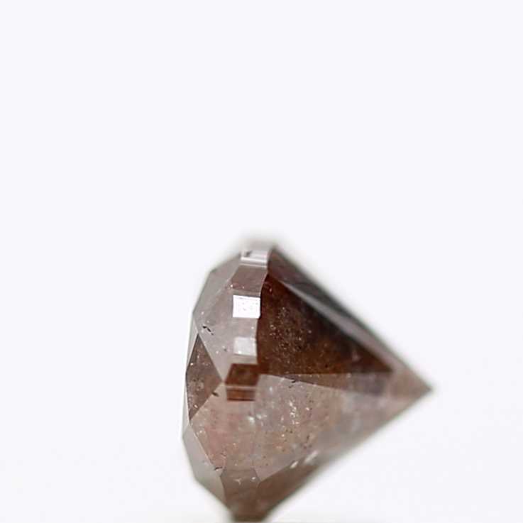 1.76 Carat Brown Galaxy Oval Shape Natural Loose Diamond 8.40 MM
