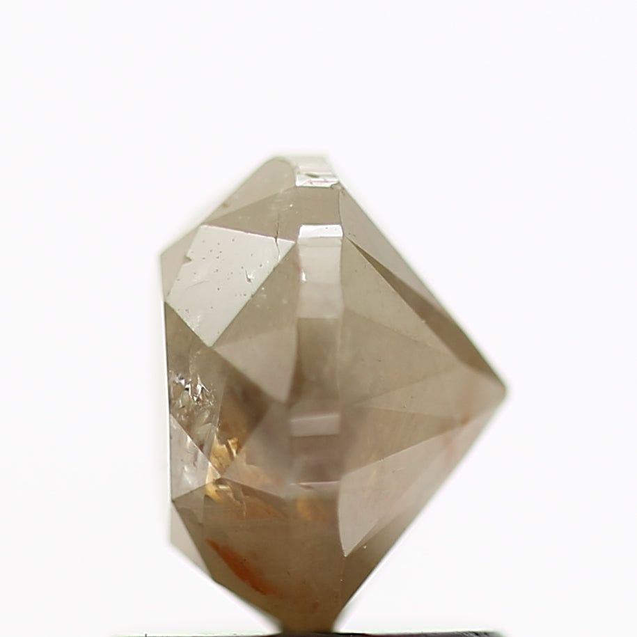 1.25 Carat Oval Salt and Pepper Diamond 6.7 MM