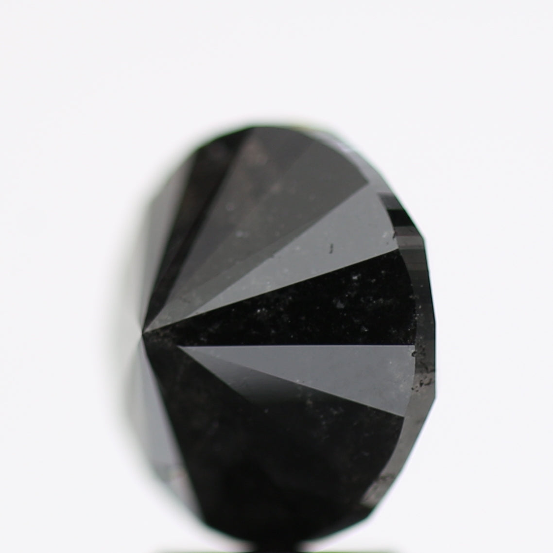 3.86 Carat Fancy Black Round Brilliant Diamond GIA Certified