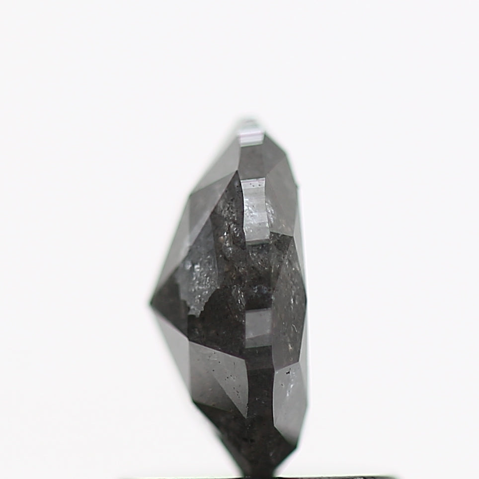 0.87 Carat Gray Oval Brilliant Cut Natural Diamond 7.10 MM