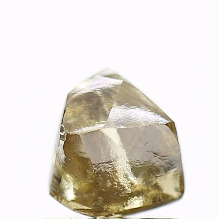 1.16 Carat Natural Fancy Champagne Brown Rough Diamond 5.72 MM