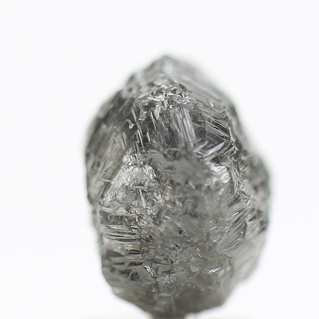 3.58 Carat Gray Natural Raw Uncut Rough Diamond