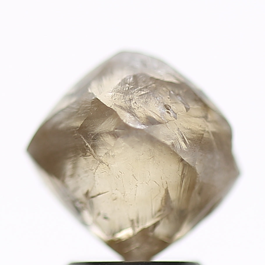 4.26 Carat Natural Fancy Champagne Brown Rough Diamond 9 MM