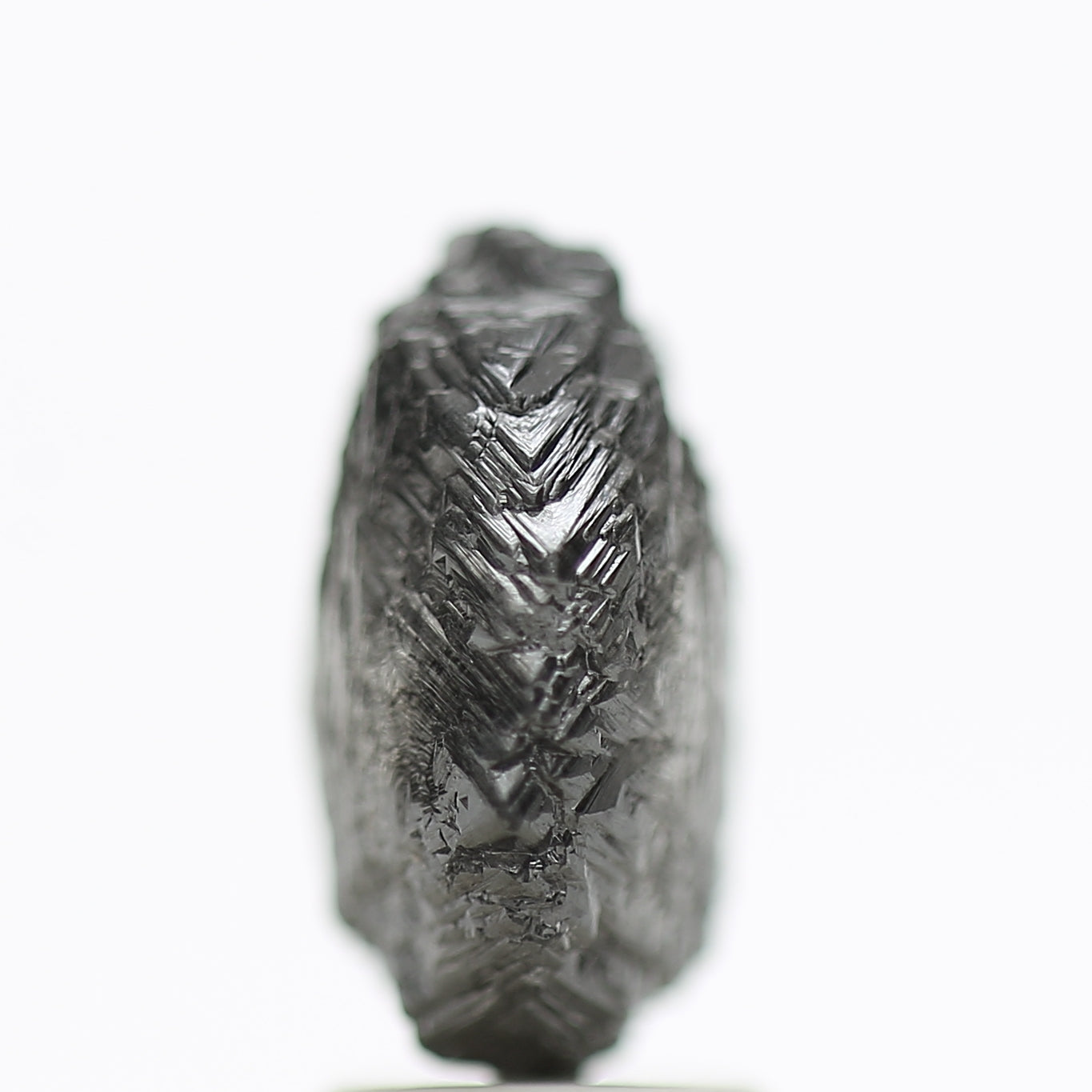 4.64 Carat Black Gray Natural Raw Uncut Rough Diamond