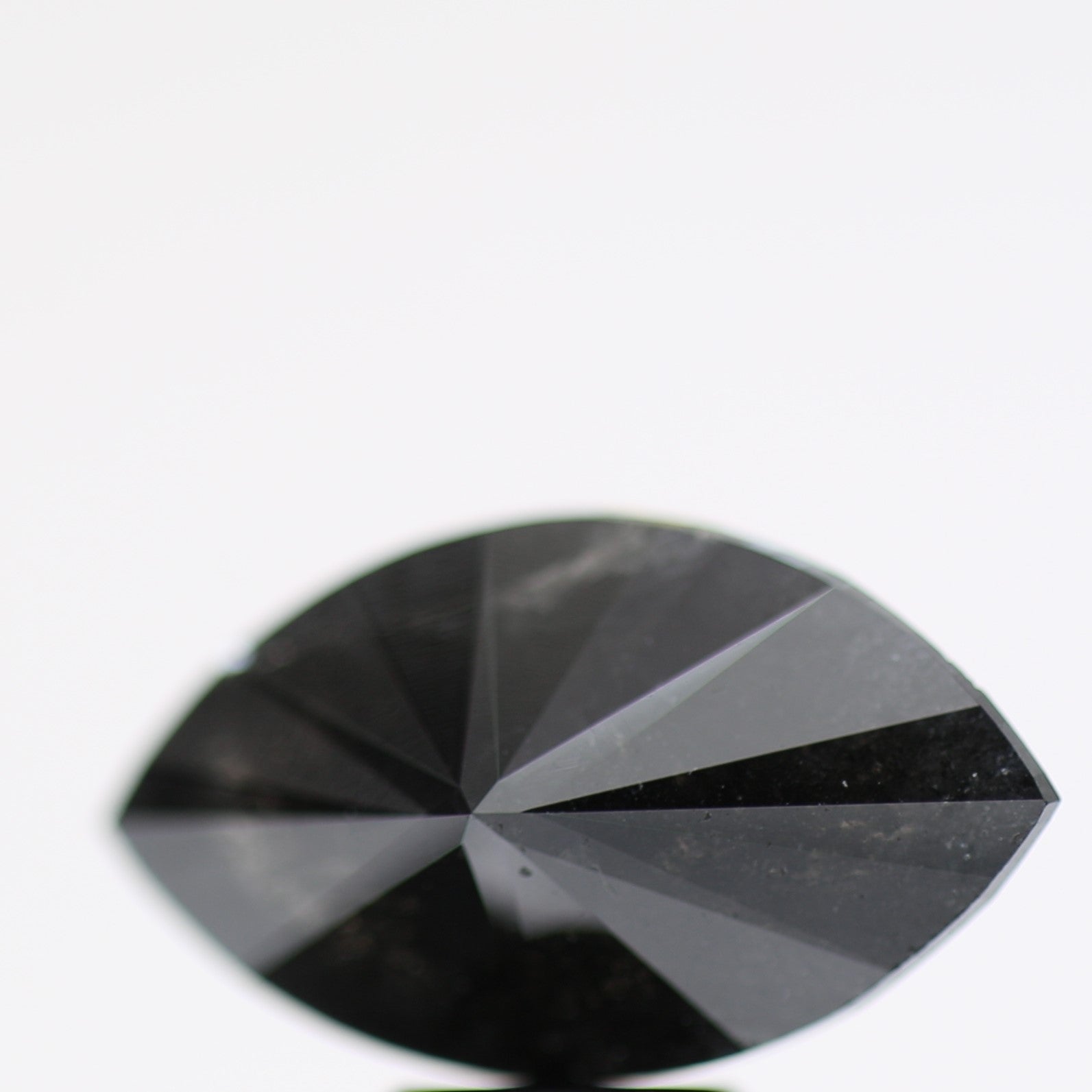 4.70 Carat Fancy Black Marquise Brilliant Diamond GIA Certified