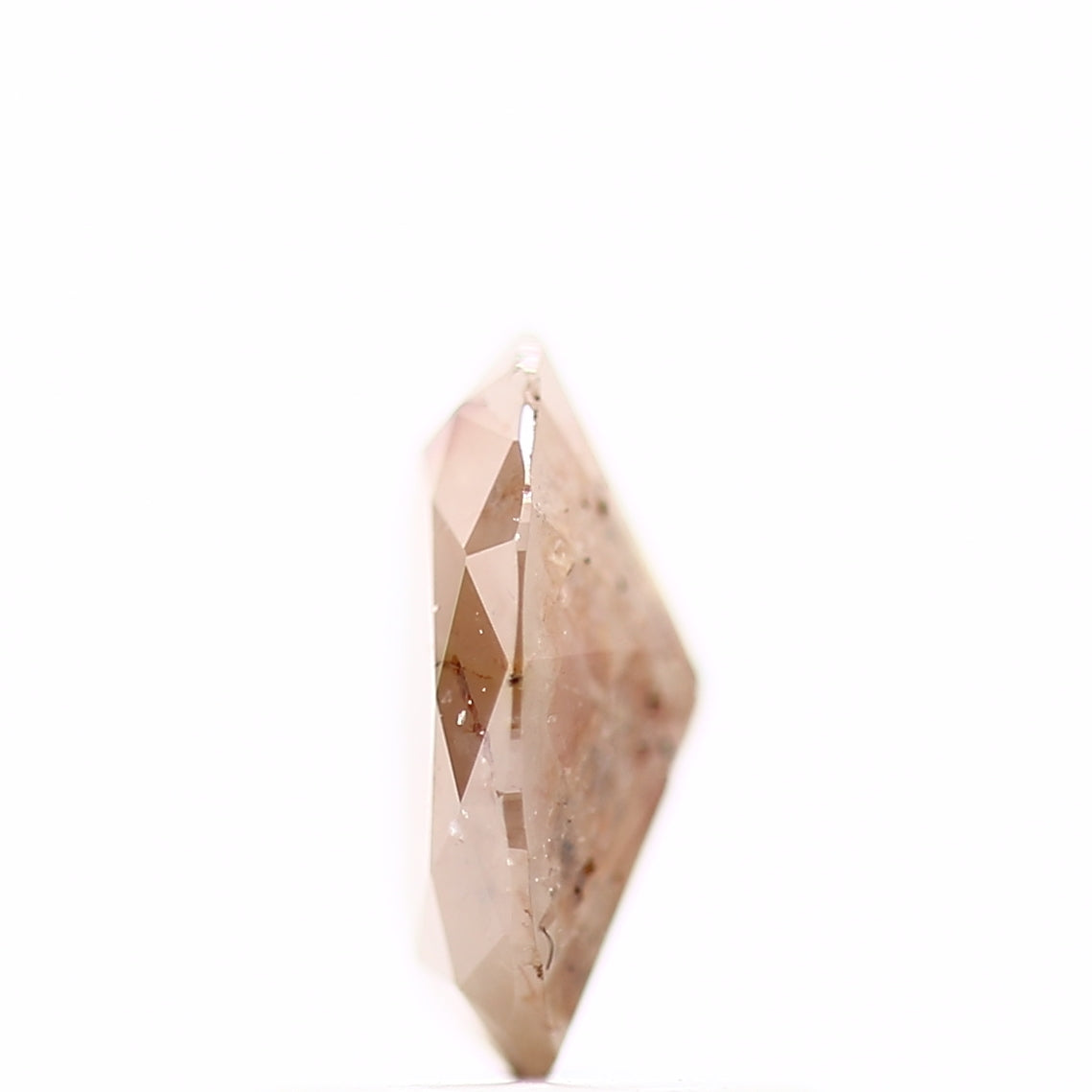 0.80 Carat Natural Oval Salt and Pepper Diamond 7.49 MM