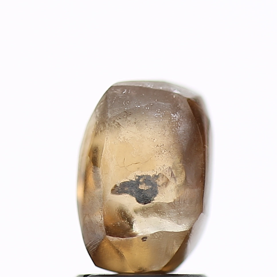 2.55 Carat Natural Fancy Brown Rough Diamond 8.26 MM
