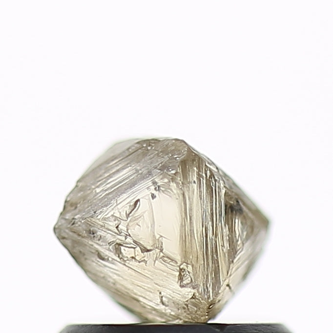 0.98 Carat Natural Octahedron Brown Uncut Loose Diamond 4.7 MM