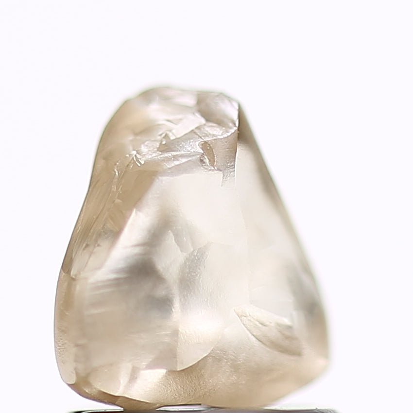 1.25 Carat Fancy Champagne Brown Natural Rough Diamond 6.61 MM