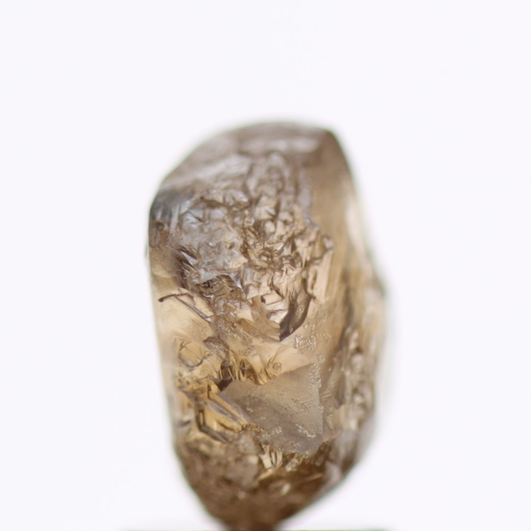 2.52 Carat Fancy Brown Natural Rough Diamonds 8.18 MM