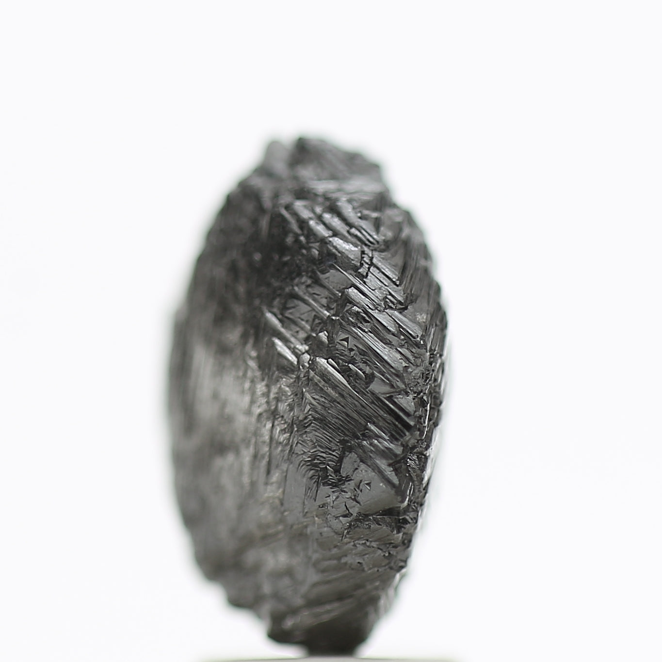 4.64 Carat Black Gray Natural Raw Uncut Rough Diamond