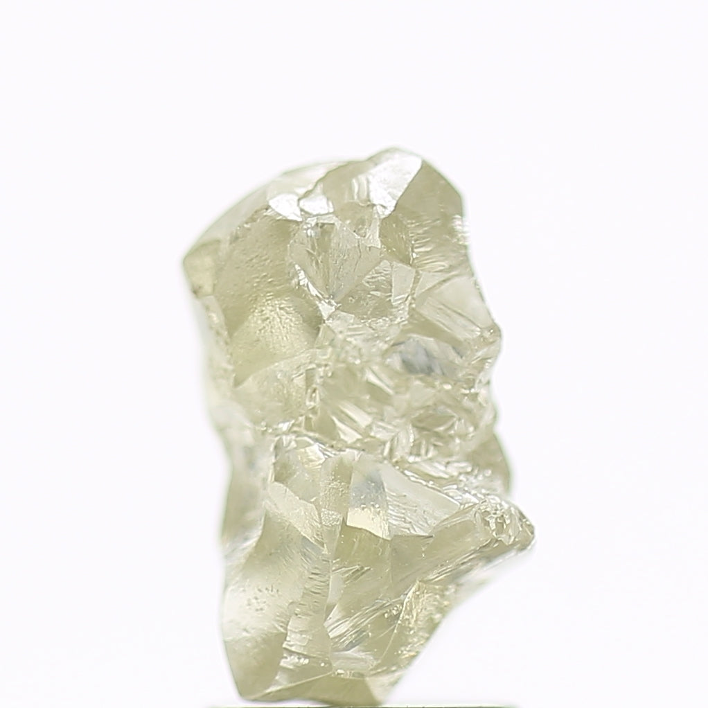 2.77 Carat Natural Clear Crystal Rough Diamond 10.10 MM