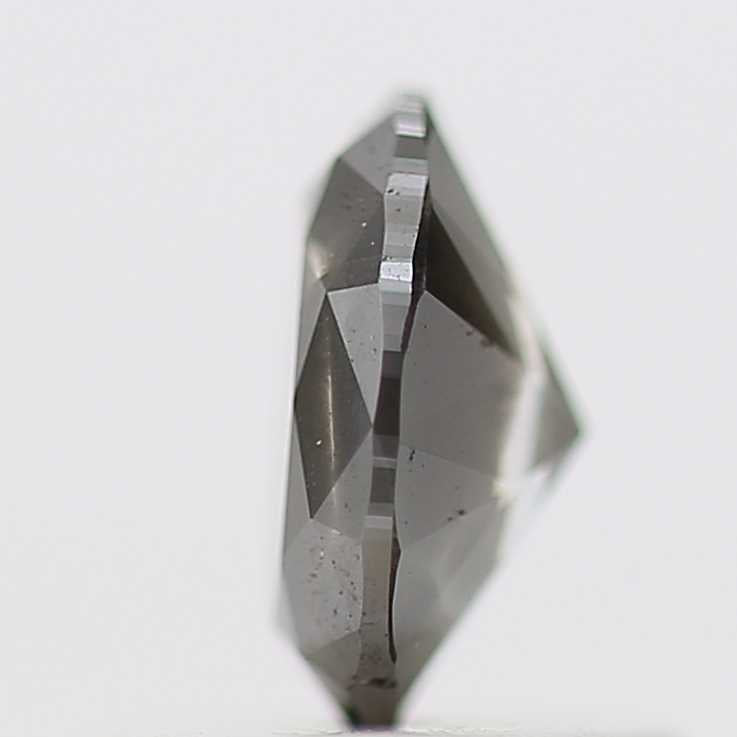 0.55 Carat Brilliant Cut Fancy Gray Diamond Oval Shape 6.10 MM