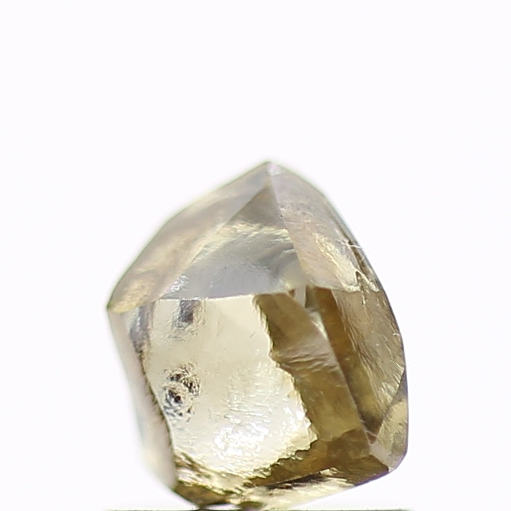 1.16 Carat Natural Fancy Champagne Brown Rough Diamond 5.72 MM