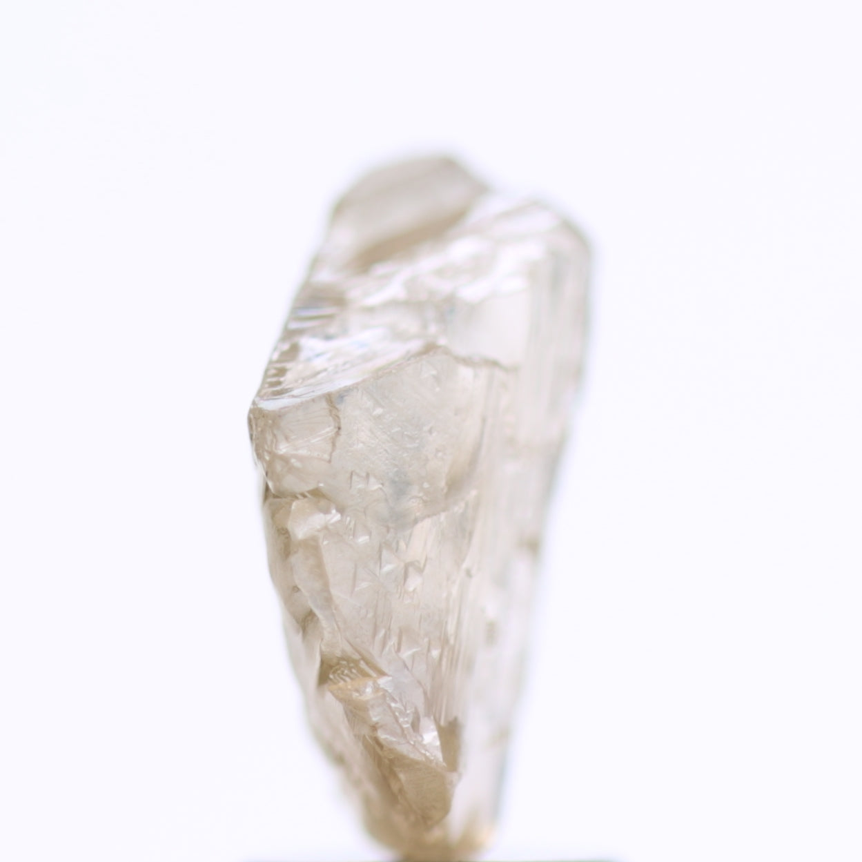 2.13 Carat Natural Fancy Brown Uncut Raw Diamond 10.21 MM