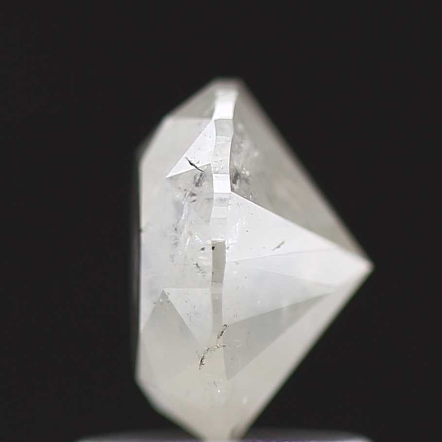 1.14 Carat Gray Salt and Pepper Oval Diamond 7 MM