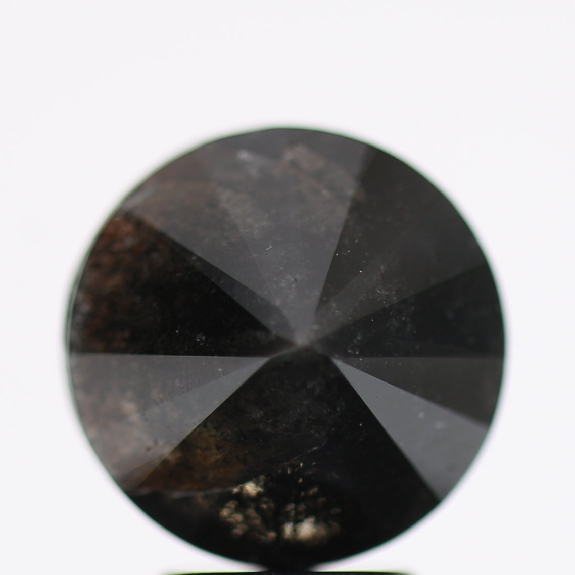 3.86 Carat Fancy Black Round Brilliant Diamond GIA Certified