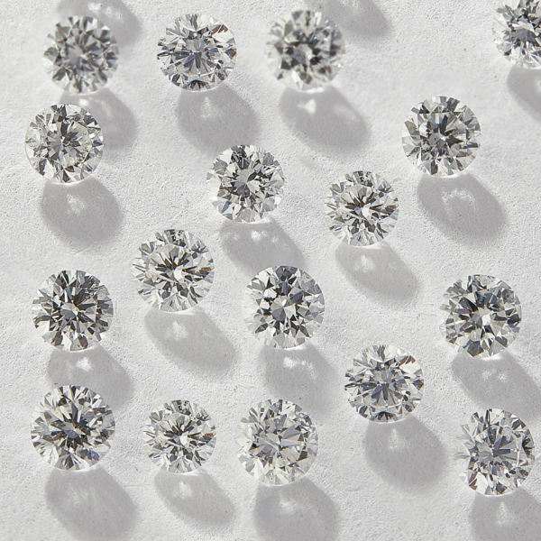 Round Shape Calibrated Diamond Star Diamonds 1.20 mm to 1.35 mm
