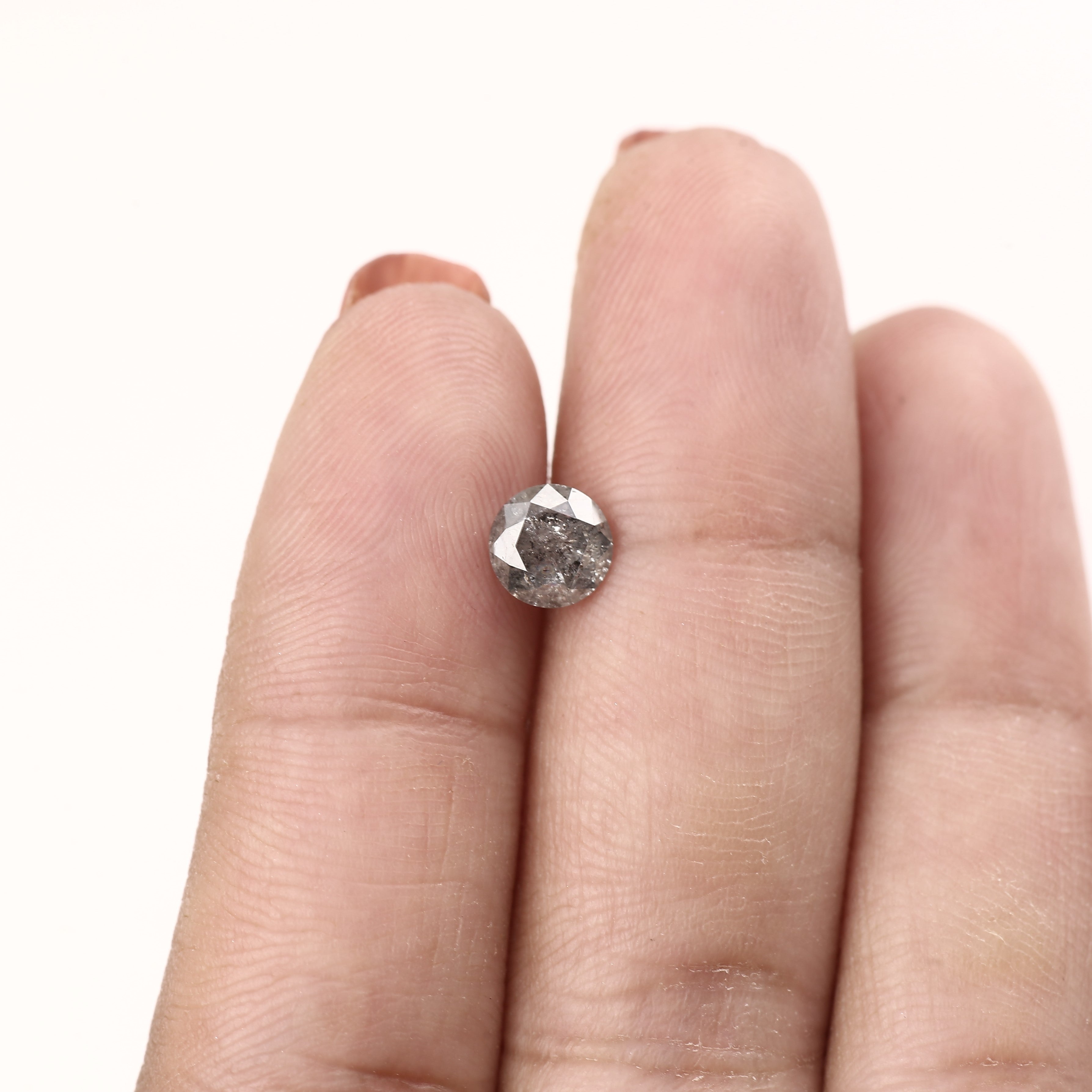 solitaire salt and pepper diamond BDO01