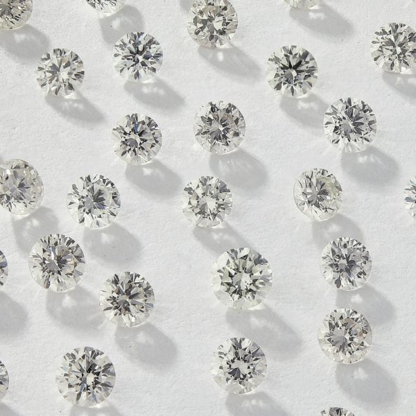 Round Shape Calibrated Diamond Star Diamonds 1.20 mm to 1.35 mm