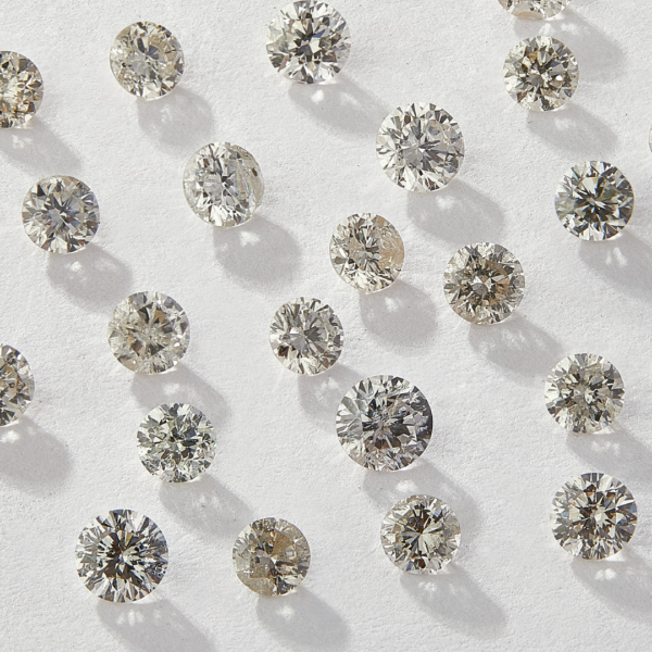 Round Shape Calibrated Diamond Star Diamonds 1.20 mm to 1.35 mm