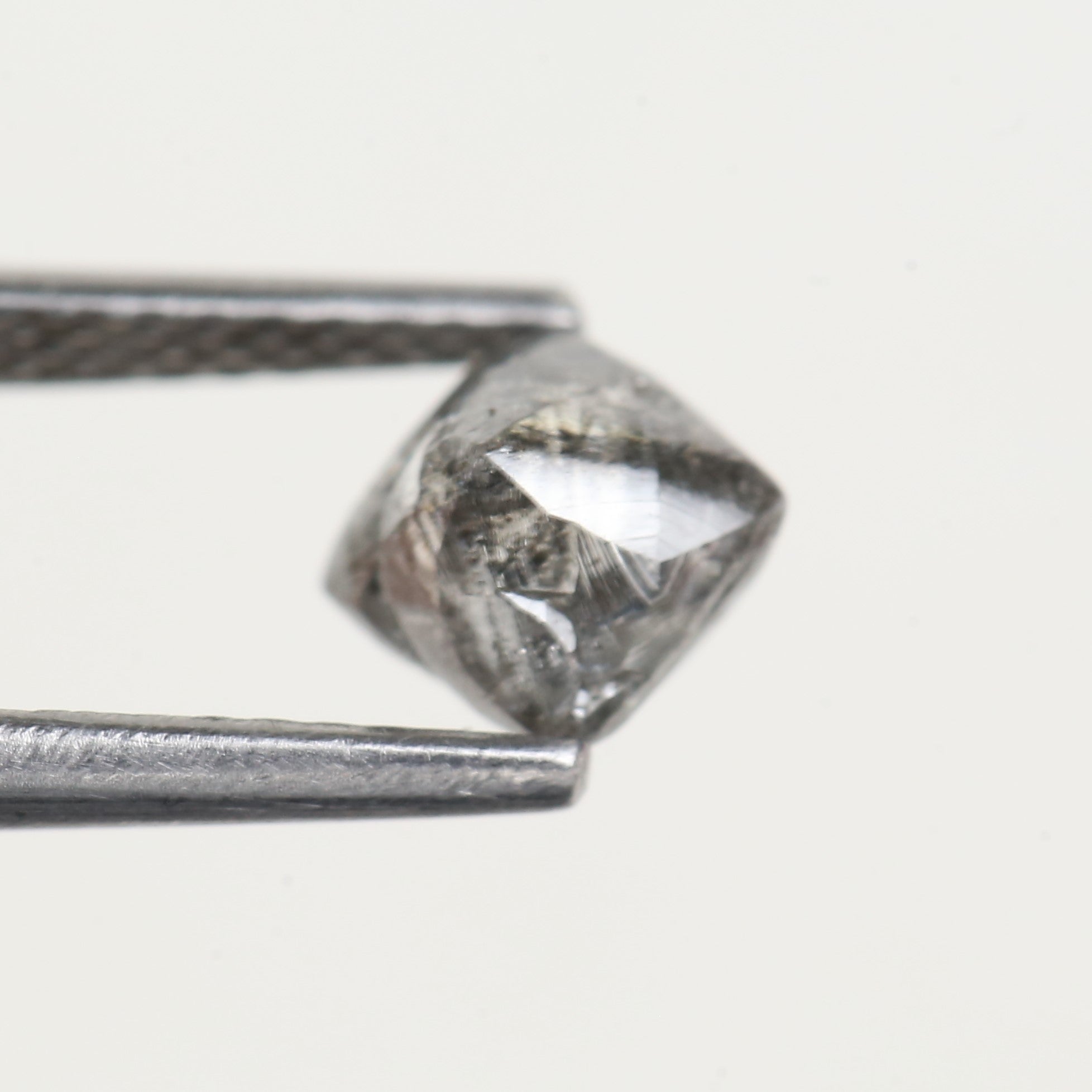 1 Carat Rough Octahedron Grey Rough Diamond 4.9 MM