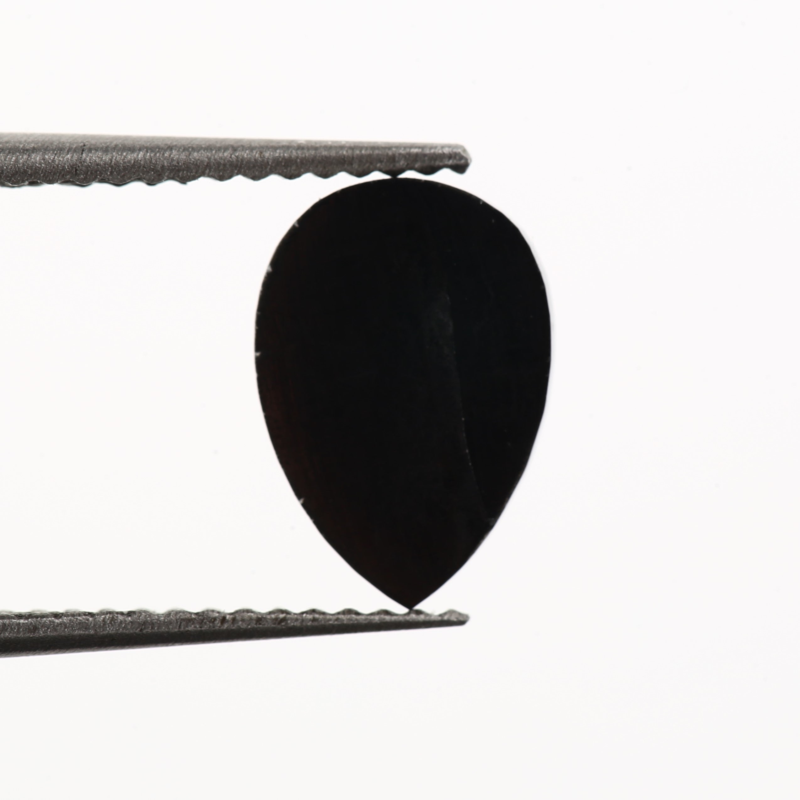 1.74 Carat Pear Rose Cut Fancy Natural Black Diamond - Blackdiamond