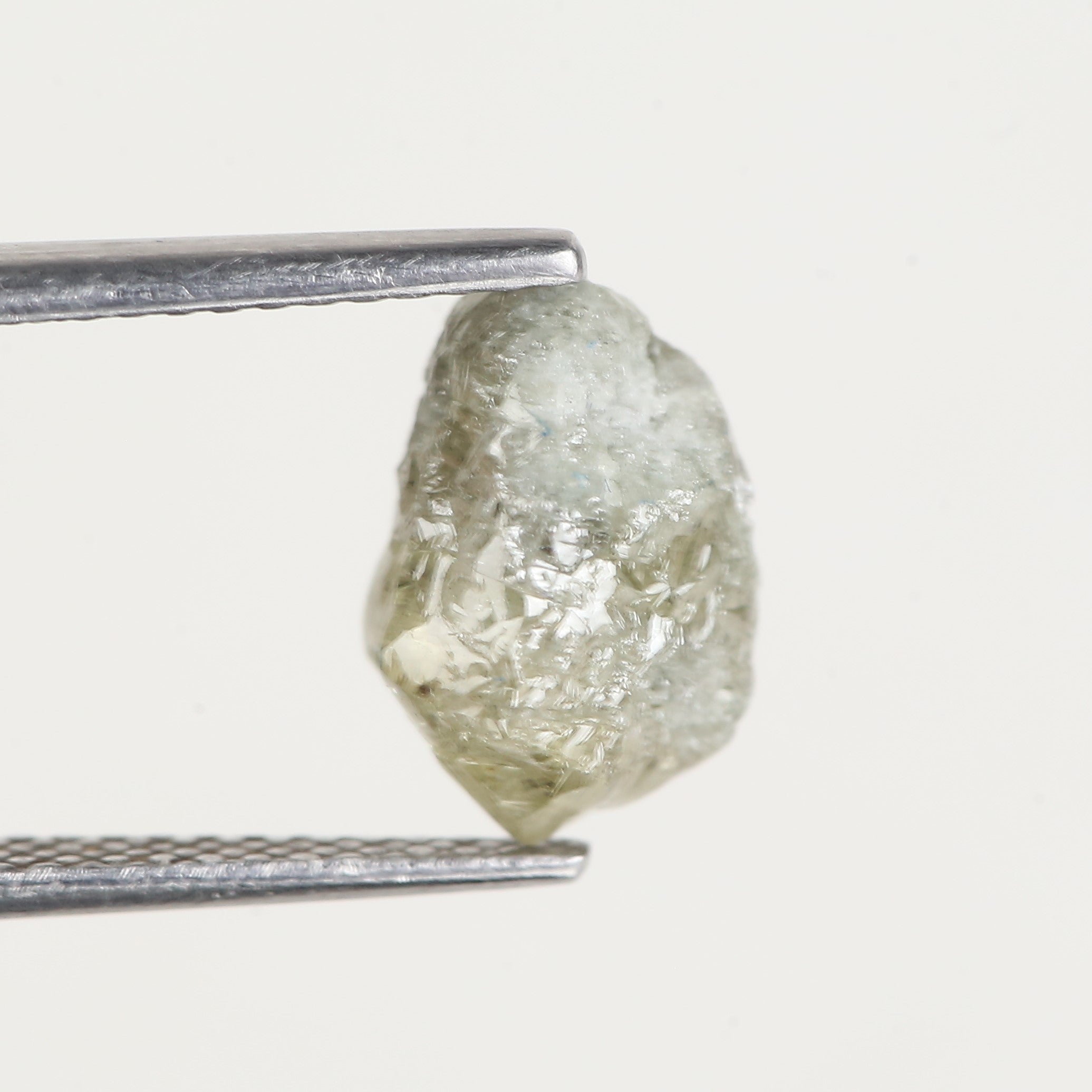 3.12 Carat Yellow Natural Uncut Raw Rough Diamond 9.9 MM