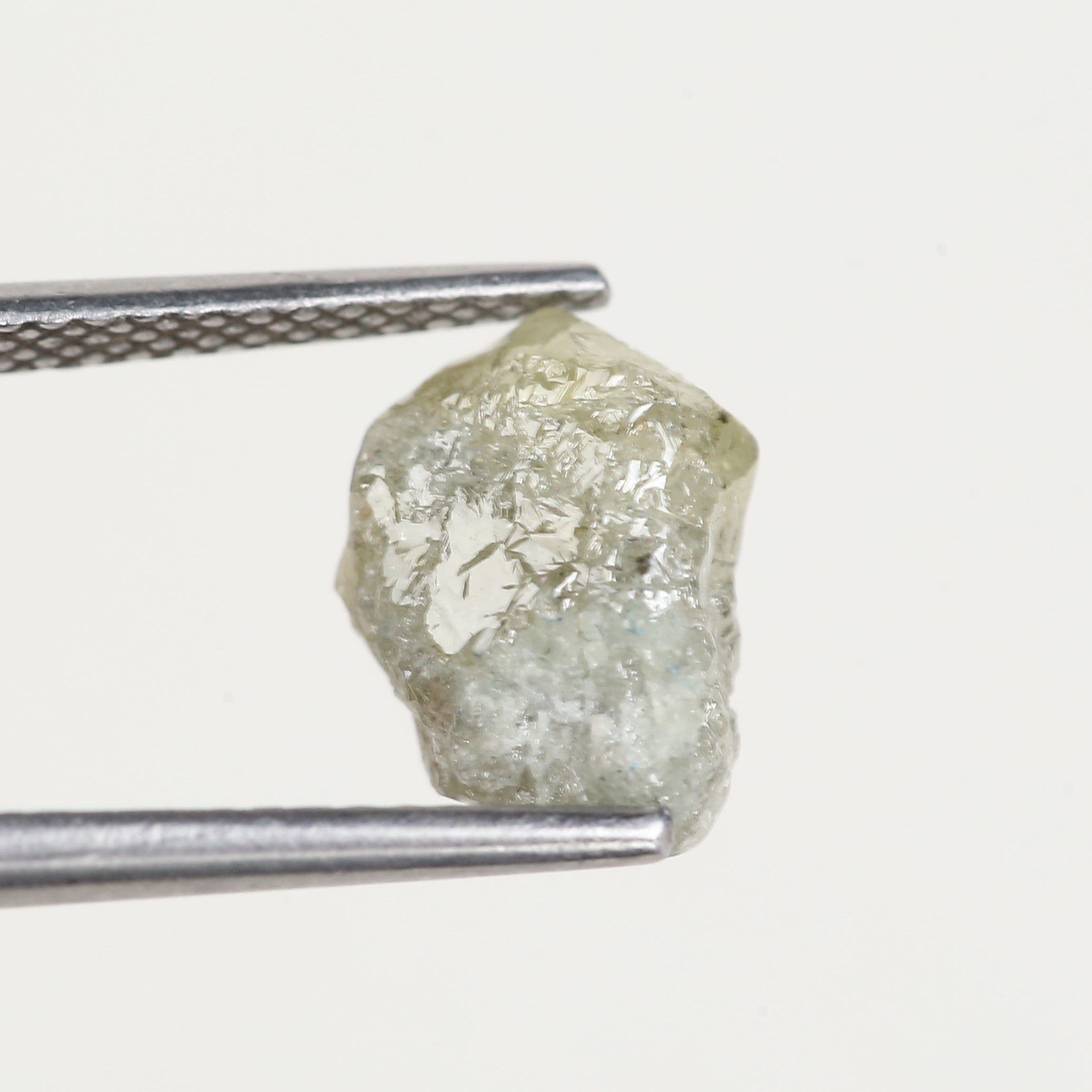 3.12 Carat Yellow Natural Uncut Raw Rough Diamond 9.9 MM