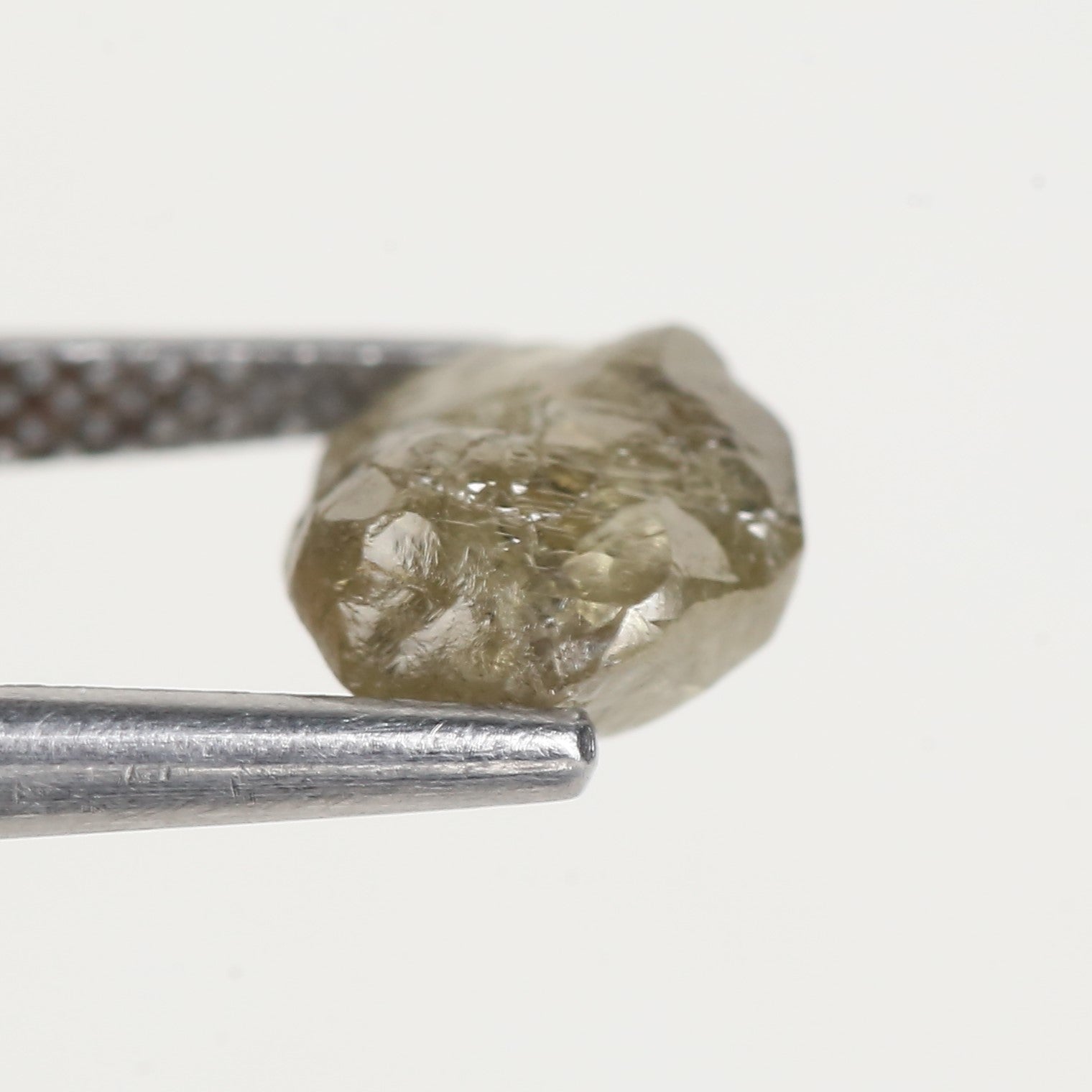 1.49 Carat Champagne Brown Real Rough Uncut Loose Diamond 6.90 MM