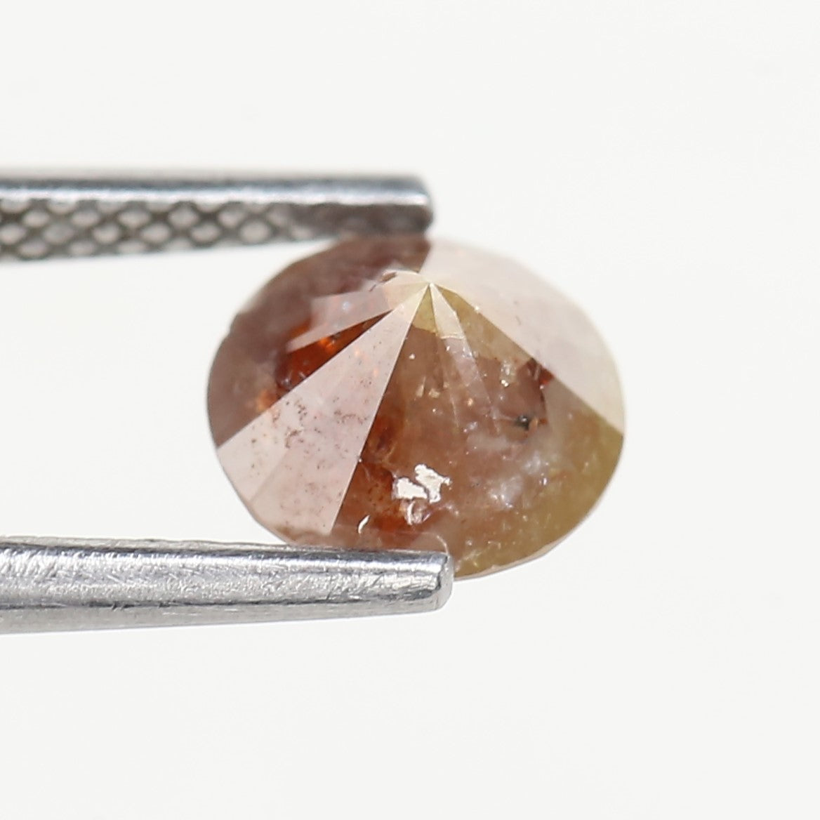 1.33 Carat Natural Round Red Brown Diamond 6.88 MM