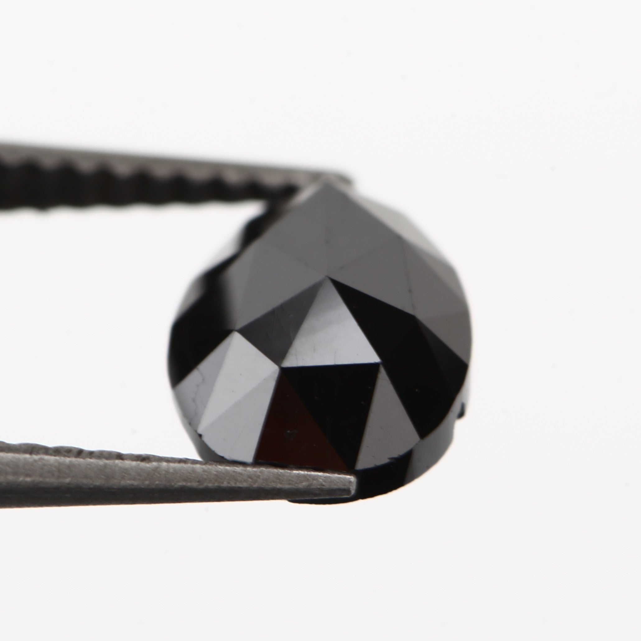 rose cut black diamond