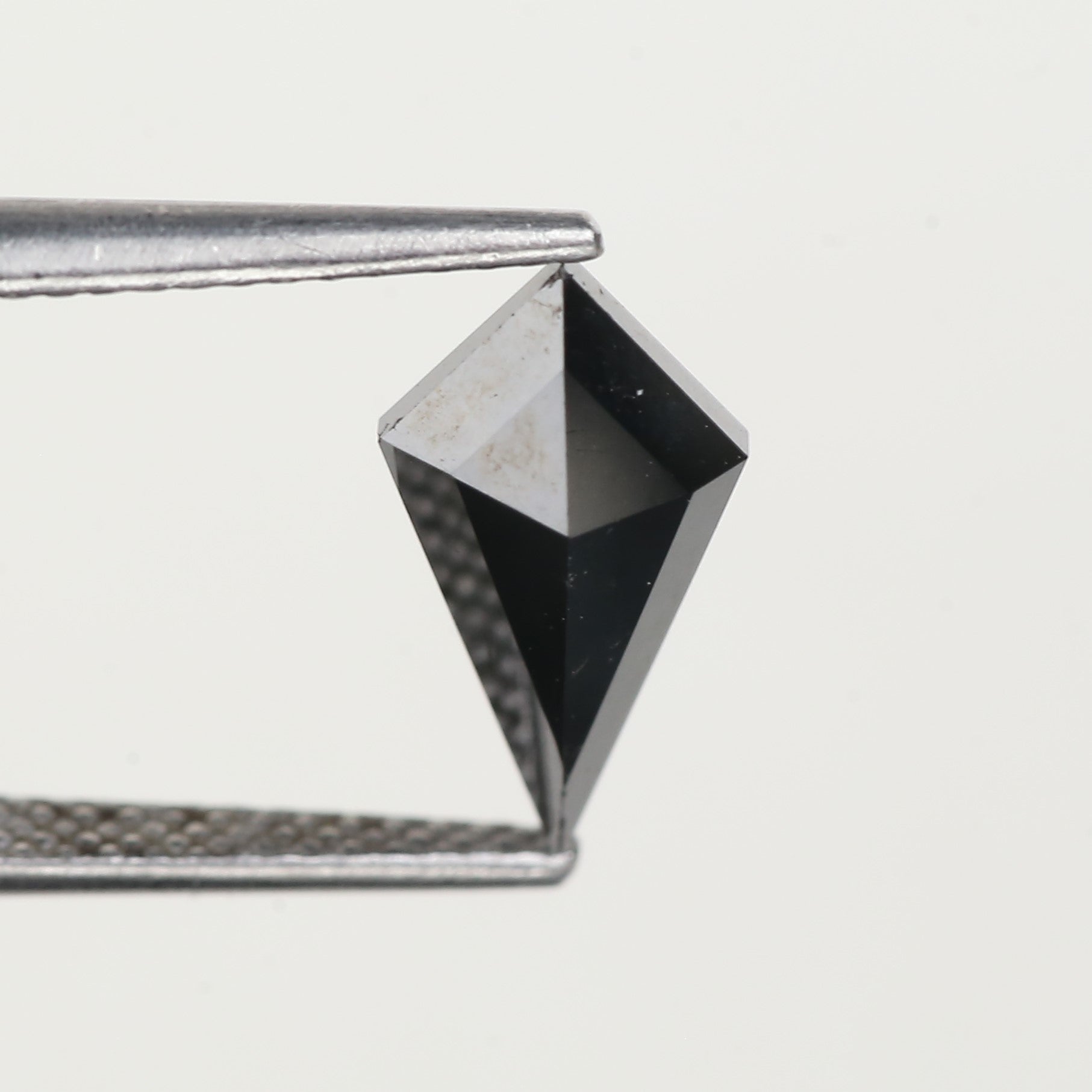 1.77 Carat Loose Natural Black Kite Diamond 12.25 MM