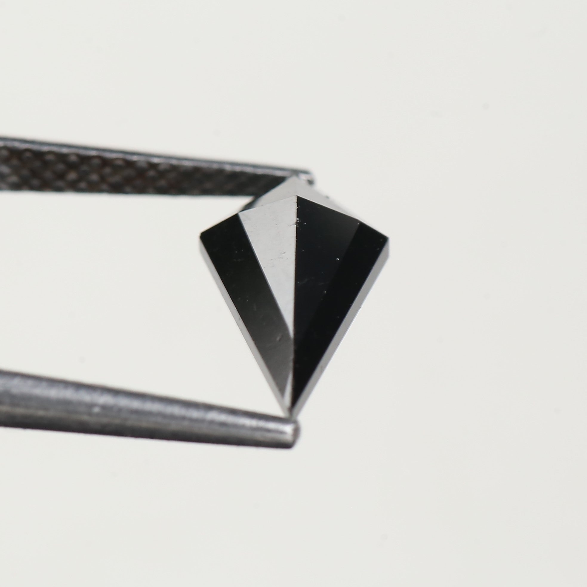 1.77 Carat Loose Natural Black Kite Diamond 12.25 MM
