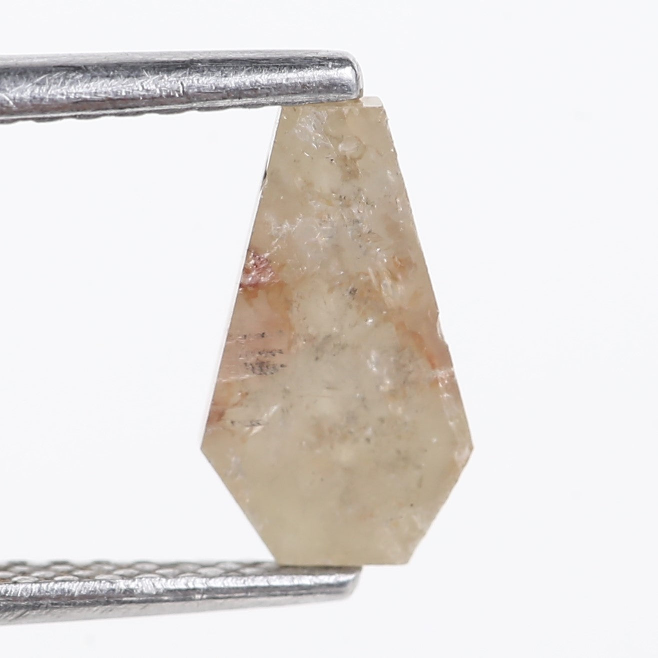 0.93 Carat Natural Salt And Pepper Coffin Diamond For Fantasy Cut Ring