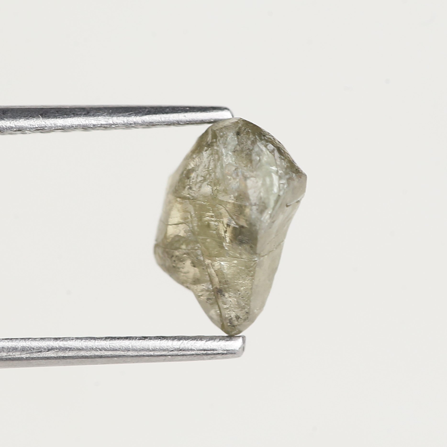 1.68 Carat Natural Yellow Rough Diamond 8.4 MM