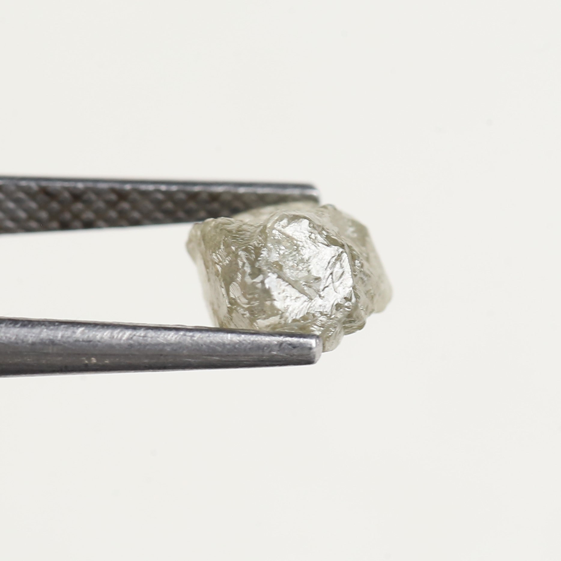 1.84 Ct Natural Light Yellow Rough Diamond 7.8 MM