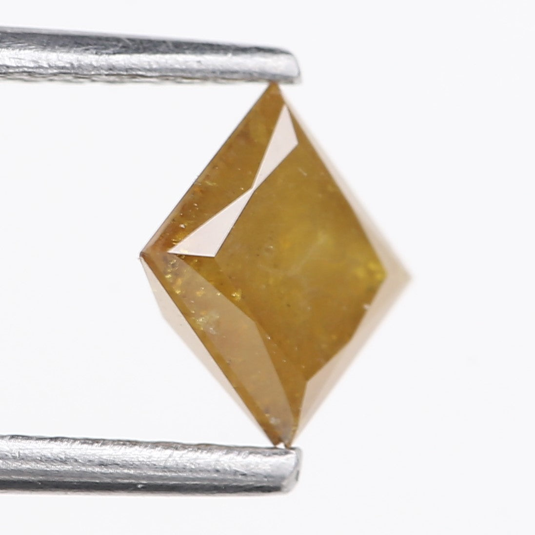 0.74 Carat Natural Fancy Yellow Princess Cut Loose Diamond 4.96 MM